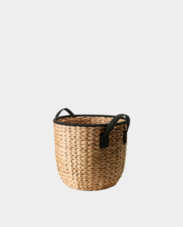 New Item – CAVIANA Water-hyacinth Basket with Handles