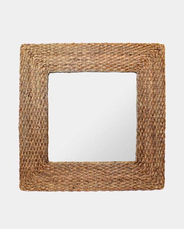 New Item – Square Water-hyacinth Mirror
