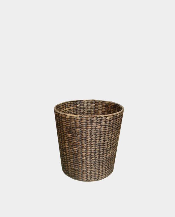 BORNEO Round Water-hyacinth Wasterpaper Bin/Basket