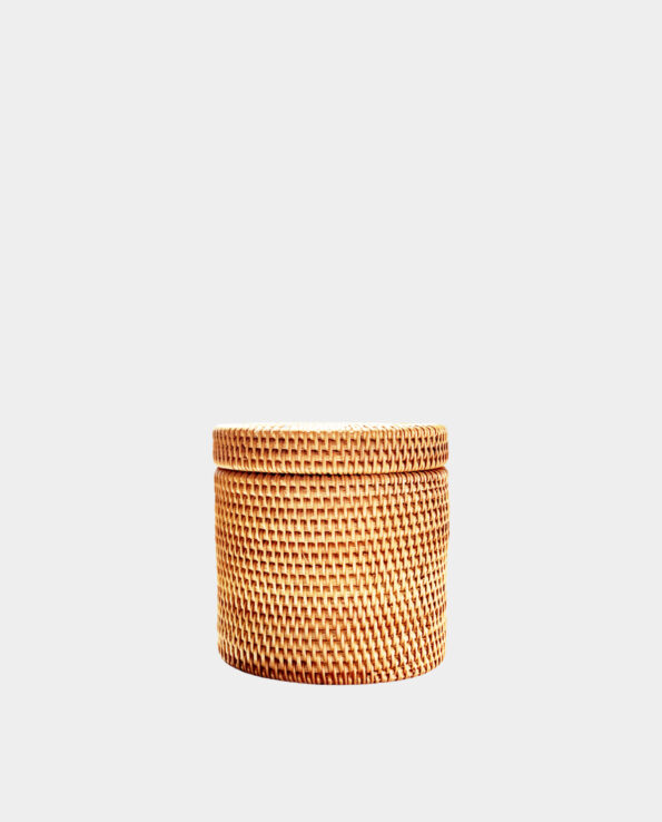 MAJORCA Rattan Tissue Box with Separate Lid